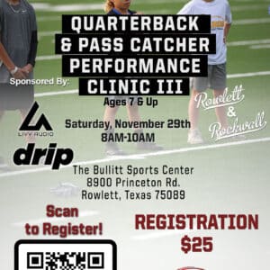 Rockwall-Rowlett Quarterback Clinic Registration